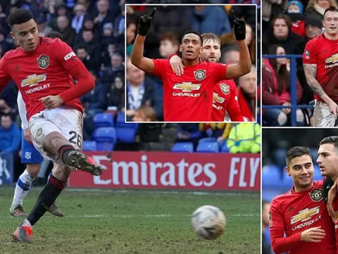 6 phút ghi 3 bàn; Man United thắng "hủy diệt" Tranmere