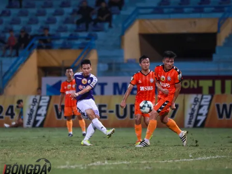 Hà Nội FC có trận thắng vất vả trong ngày Bùi Tiến Dũng được bắt chính