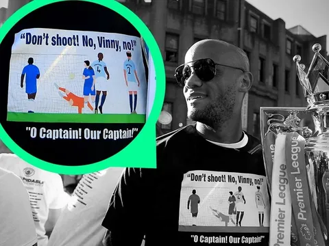 Diễu hành ăn mừng cùng Man City, thủ quân Kompany làm điều gây sốc!