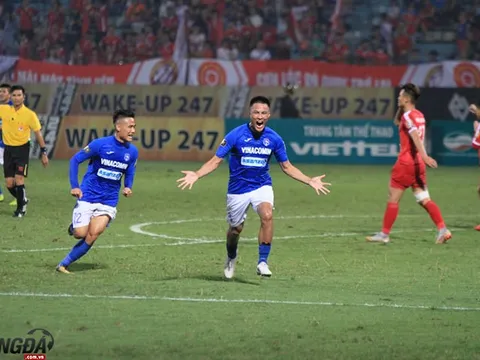 Mạc Hồng Quân lập cú đúp giúp đội nhà có điểm trước Viettel