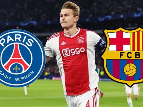 Chỉ 2 đội đang ở trong cuộc đua giành De Ligt, không còn là Man Utd