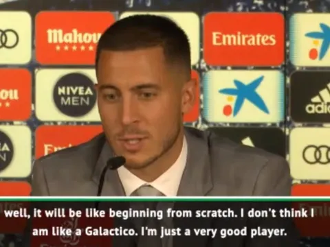 'Tôi không giống 1 Galactico, tôi chỉ là 1 cầu thủ rất tốt'