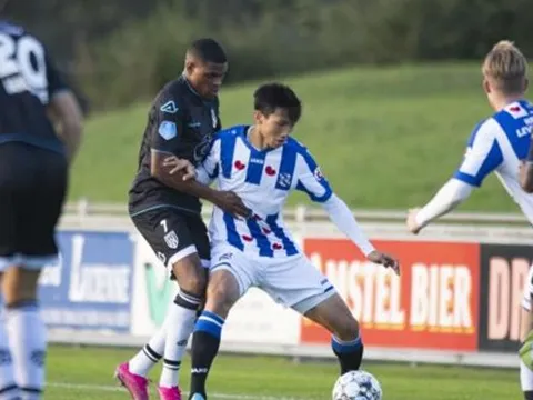 Đoàn Văn Hậu đá trọn 90 phút, góp công vào chiến thắng đậm của Jong Heerenveen