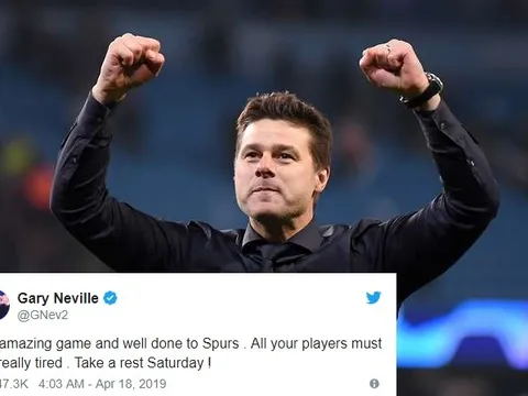 Spurs đả bại Man City, Neville hiến kế siêu hài hước cho Pochettino