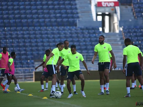 Ẩn số tại King's Cup, ĐT Curacao đạp cỏ sân Chang Arena sẵn sàng đấu ĐT Việt Nam