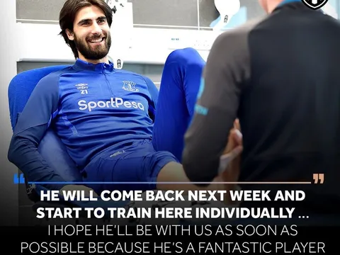 Ancelotti xác nhận Gomes hồi phục thần tốc, trở lại vào tuần sau