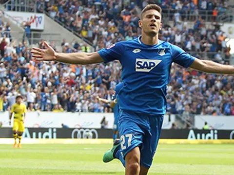 AC Milan quan tâm tiền đạo của CLB Hoffenheim