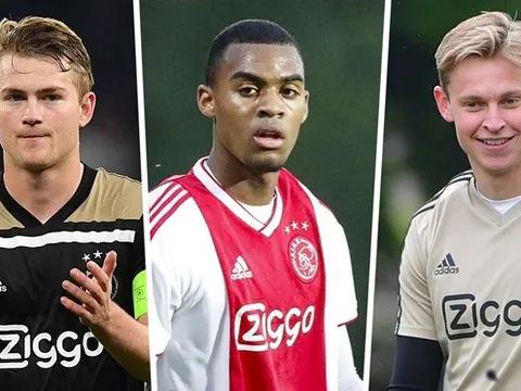 Ajax và 8 tài năng trẻ sẵn sàng thay thế De Jong, De Ligt trong tương lai