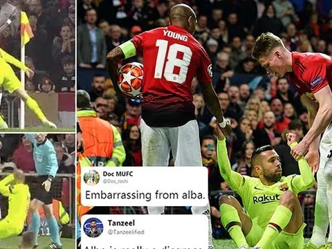 5 khoảnh khắc đáng xấu hổ sau lượt trận Châu Âu: "Kẻ cắp Young gặp Bà già Alba"