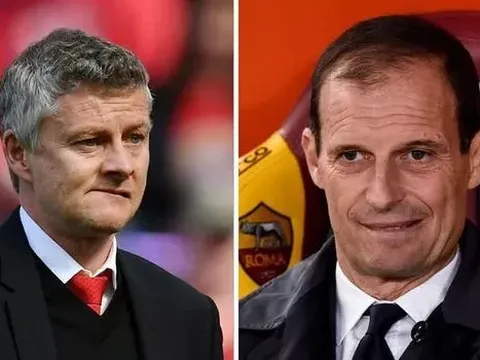 Allegri đang học tiếng Anh và chờ Man Utd