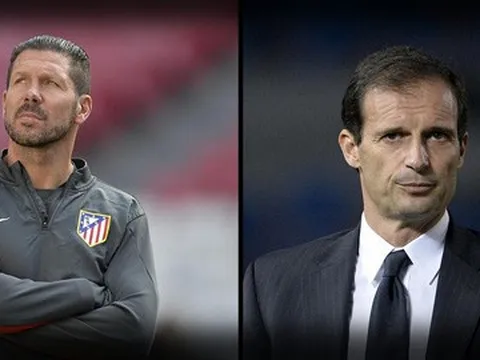 Allegri: "Tôi biết Simeone vẫn luôn như thế"