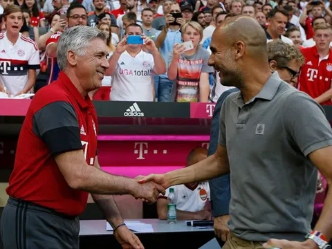 Ancelotti: 'Tôi từng cố chiêu mộ Guardiola nhưng...'