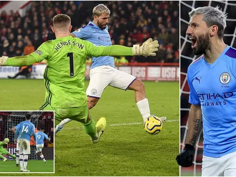 Aguero chói sáng, Man City "thắng nhẹ" Sheffield United