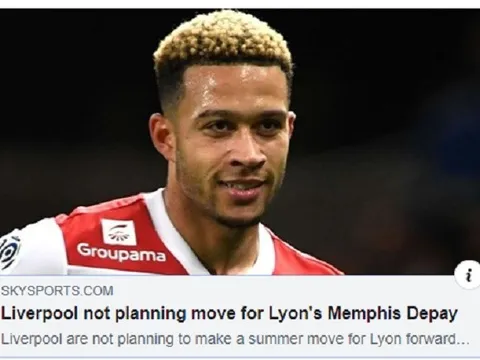 Depay thông báo ra đi, Liverpool làm điều bất ngờ!