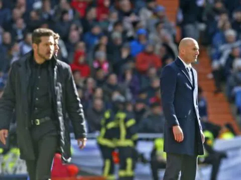 Atletico có "bùa chống lưng", Real của Zidane lo ngại trước thềm Derby