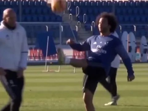 Con tim Marcelo đã thực sự vui trở lại với Zidane sau hành động này
