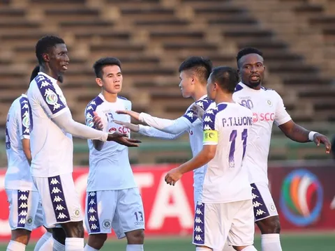 Oseni lập cú đúp, Hà Nội đại thắng Naga World ngay tại chảo lửa Olympic