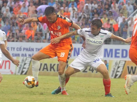 Bại trận trước đối thủ kỵ rơ Đà Nẵng, HAGL quay trở lại mặt đất