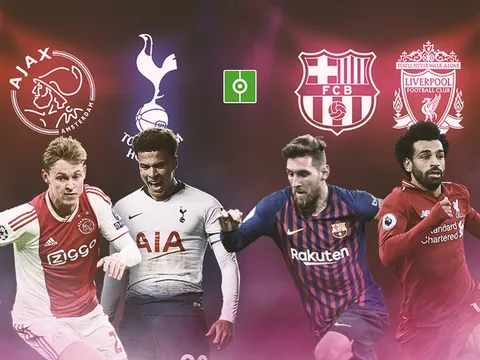 Bán kết Champions League: Địa chấn Barca - Liverpool; Ẩn số Ajax - Tottenham