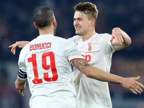 Báo Italia đánh giá cao màn trình diễn của De Ligt
