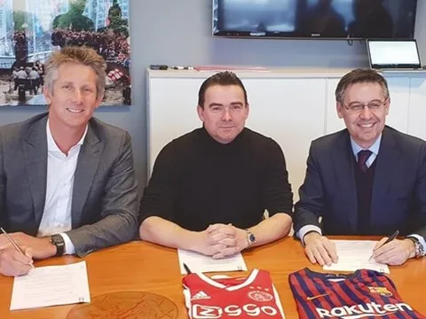 Barca đang mở rộng quan hệ đối tác với Ajax