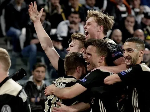 Bị loại khỏi Champions League, người Juventus vẫn ca ngợi... Ajax Amsterdam