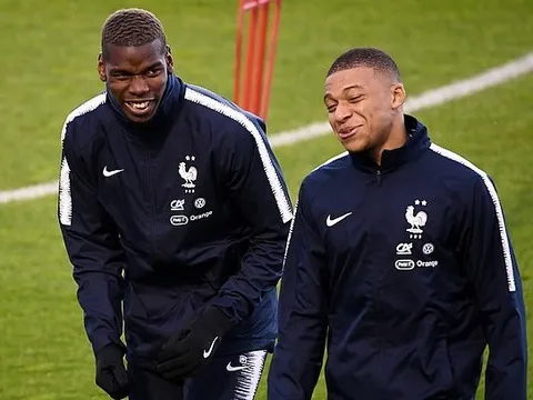 Bị M.U loại đau đớn, Kylian Mbappe phản ứng bất ngờ khi tái ngộ Pogba