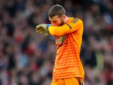 Bị "Xhaka-boom" hại, De Gea nhận số điểm thấp không tưởng
