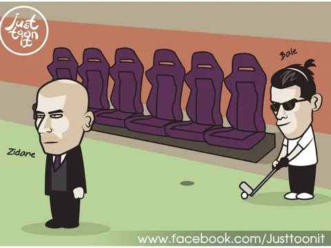 Biếm họa: Bale chơi lầy; Sir Alex du hành thời gian giải cứu M.U