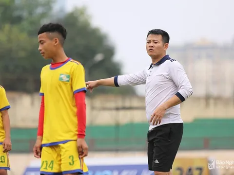 Văn Quyến tái xuất cùng SLNA tranh tài tại VCK U15 Quốc gia 2018