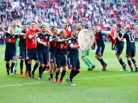 Bundesliga còn 2 vòng: Dortmund lỡ hẹn, 7 lần liền xưng bá cho Bayern?