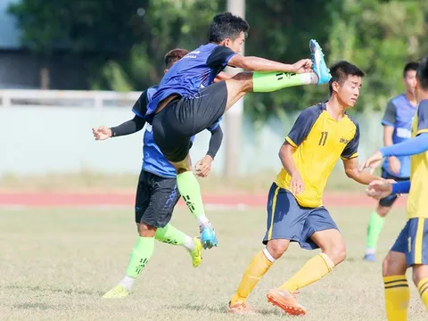 Cầu thủ hạng nhì Bến Tre và Long An “đấu võ” trước thềm mùa giải mới 2019