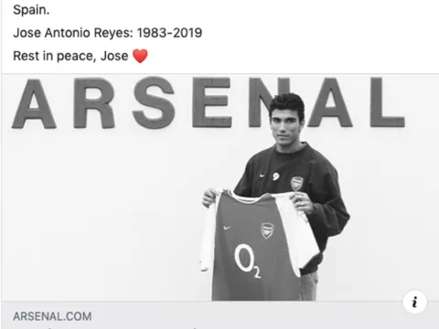 Cả thế giới tiếc thương sự ra đi đột ngột của Antonio Reyes