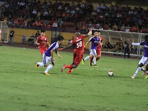 Các trận đấu sớm vòng 7 V-League: Hà Nội chiếm đỉnh bảng, 3 phút ma ám ở Lạch Tray