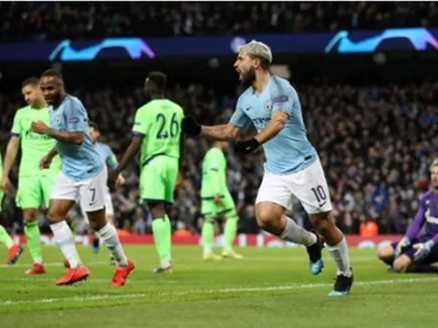 Song sát Aguero và Sane siêu hạng, Man City "hủy diệt" đối thủ tại Etihad