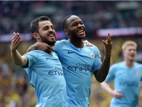 TRỰC TIẾP Man City 6-0 Watford: Cú đúp cho Sterling (KT)