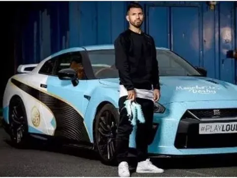 Sergio Aguero và đam mê "chơi xe" nổi tiếng
