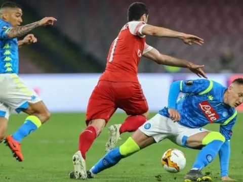 TRỰC TIẾP Napoli 0-1 Arsenal: Pháo thủ đi tiếp vào bán kết Europa League (KT)