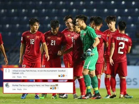 CĐV Thái Lan hả hê: Chiếc xe buýt của ông Park sẽ đưa U23 Việt Nam về nước