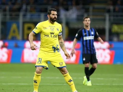 Chievo quyết định treo vĩnh viễn số áo của Sergio Pellissier