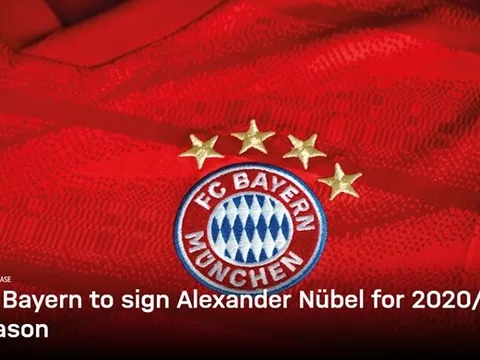 CHÍNH THỨC: 'Khao khát' của Mourinho gia nhập Bayern Munich
