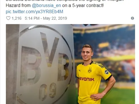 CHÍNH THỨC: Quá nhanh! Dortmund chiêu mộ thành công tân binh thứ 2