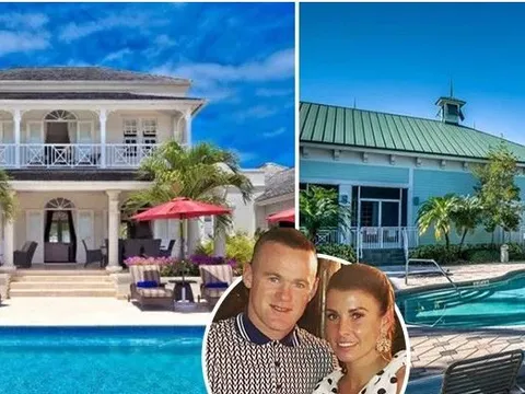 Choáng với "gia tài" biệt thự của Rooney và vợ!