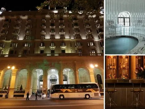 Chơi lớn! Chelsea trú chân ở khách sạn xa xỉ nhất thành phố Baku