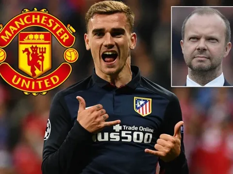 Cơ hội cho Man Utd chiêu mộ Antoine Griezmann đây rồi!