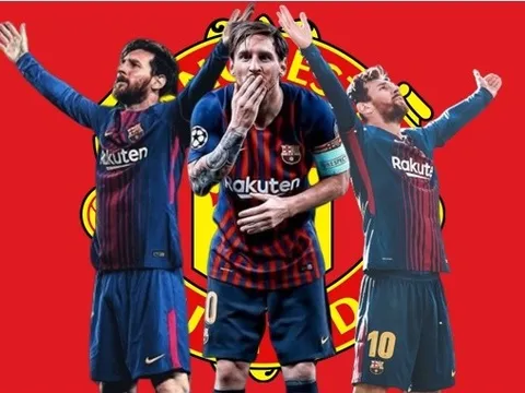 Cơ hội nào cho Man Utd "cuỗm" Messi từ tay Barcelona?