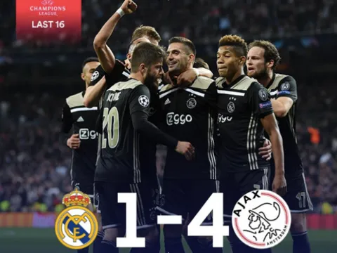 Kinh hoàng! Real Madrid và 8 thống kê không thể tin nổi sau trận thua Ajax