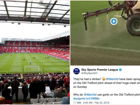 Man Utd đã rải tỏi tại Old Trafford được bao lâu và tác dụng chính là gì?