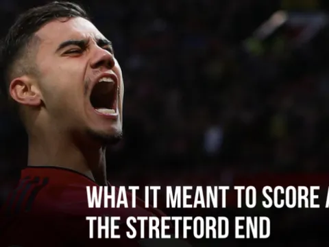 Pereira: Ý nghĩa của việc ghi bàn ở khán đài Stretford End