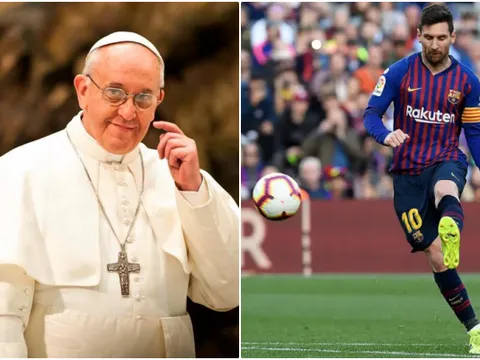 Được NHM tôn làm Chúa, Giáo hoàng Francis lên tiếng về Messi